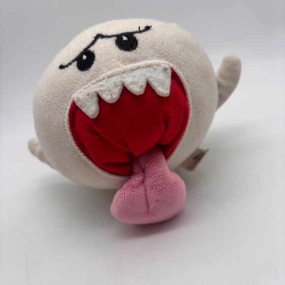 Nintendo Super Mario Bros Ghost Boo 8" Character Plush Stuffed Animal - Picture 2 of 11